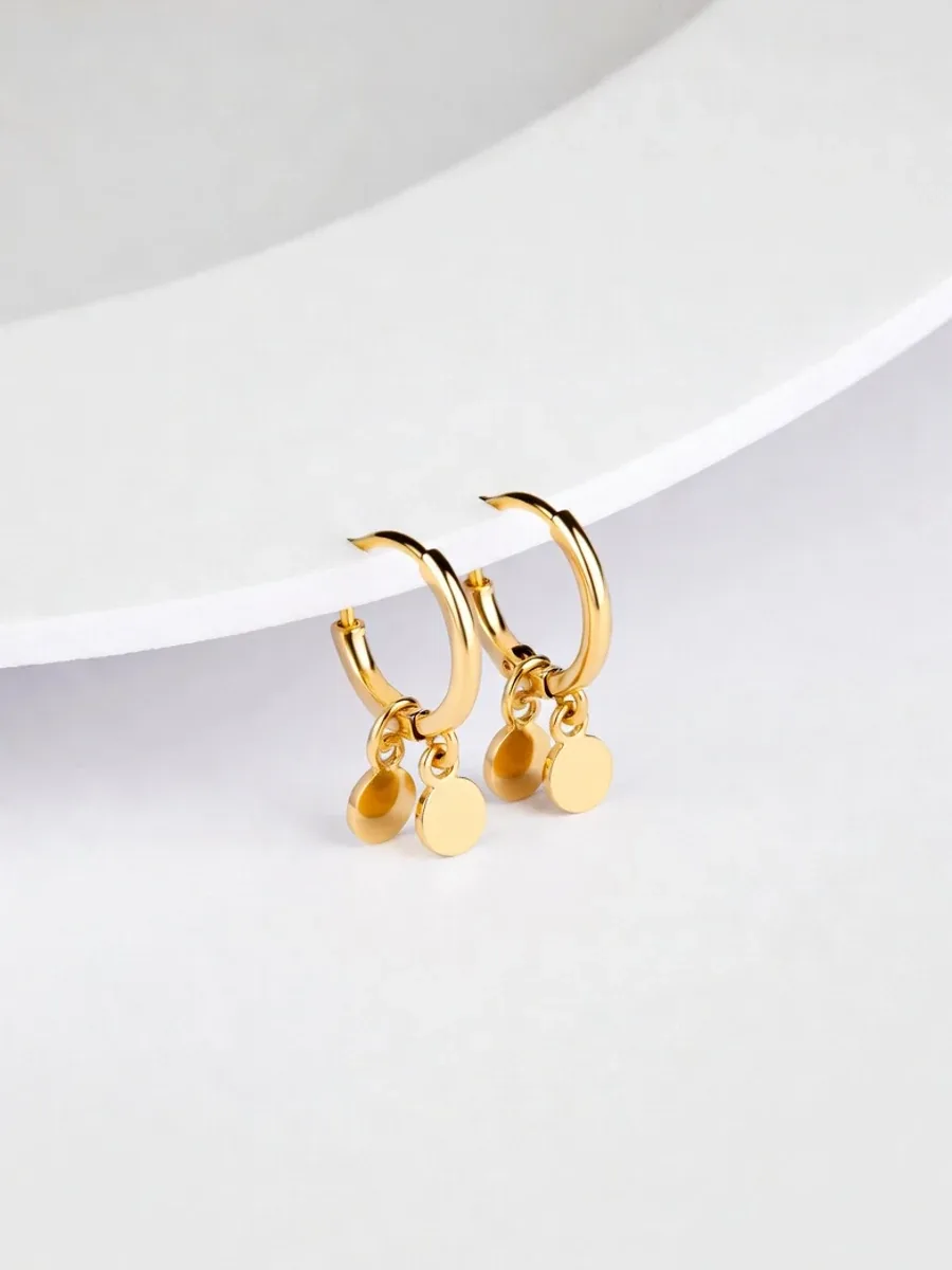【フープ】チャームピアス